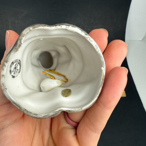 Vintage 1978 Jasco Choir Boy Singing Decorative Bell Christmas Holiday Ceramic - Picture 8 of 8